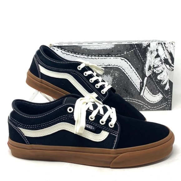 Vans Other - VANS Chukka Low Sidestripe Shoe Men's Suede Black Gum Skate Sneakers VN0A5KQZB9M
